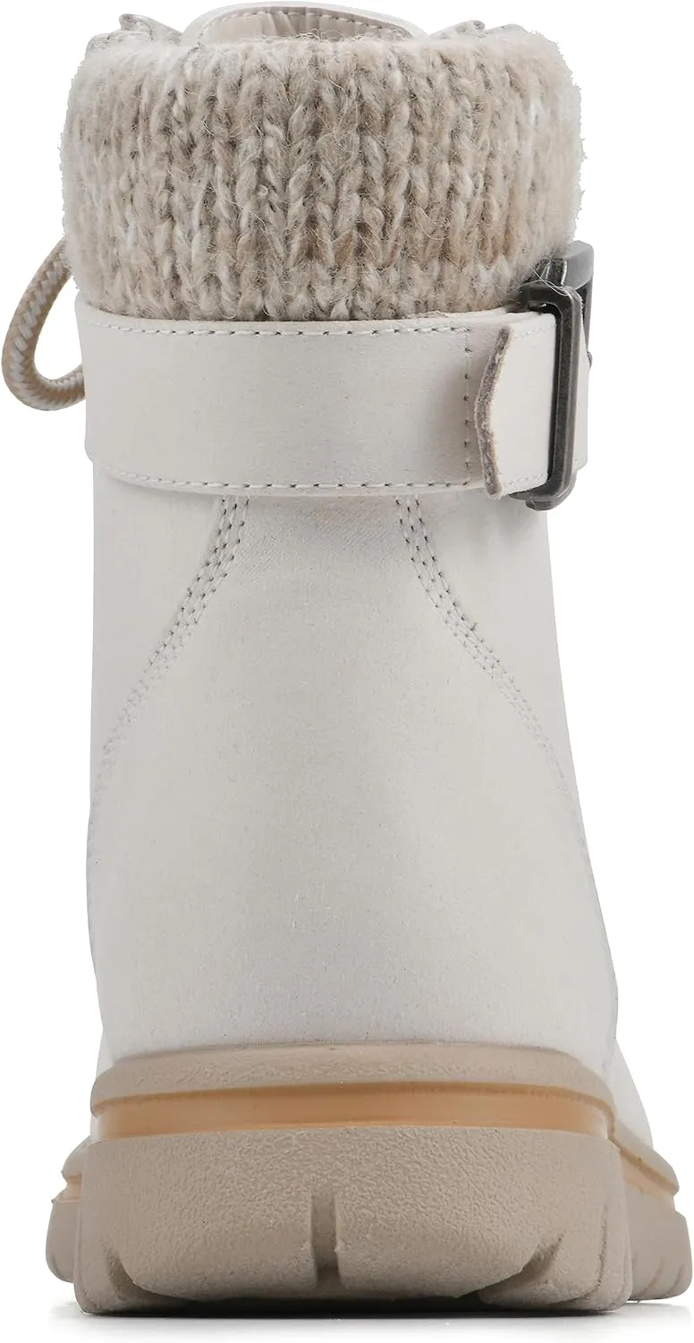 CLIFFS BY WHITE MOUNTAIN Women's Hearten Cushioned City Hiker Ankle Bootie