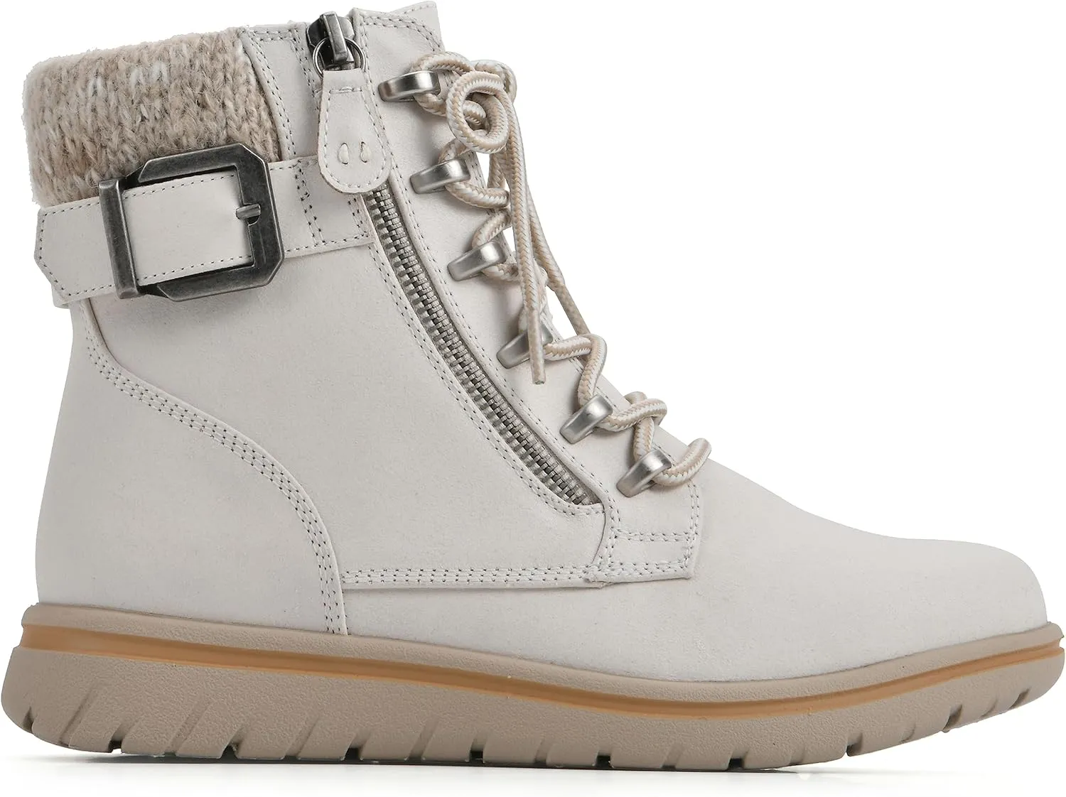CLIFFS BY WHITE MOUNTAIN Women's Hearten Cushioned City Hiker Ankle Bootie