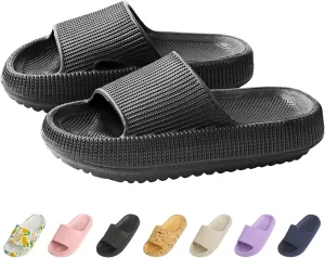 Cloud Slides for Kids, Non-Slip Slipper, Quick Drying Sandals for Boys and Girls, Home Shower Bathroom Beach Shoes for Toddler