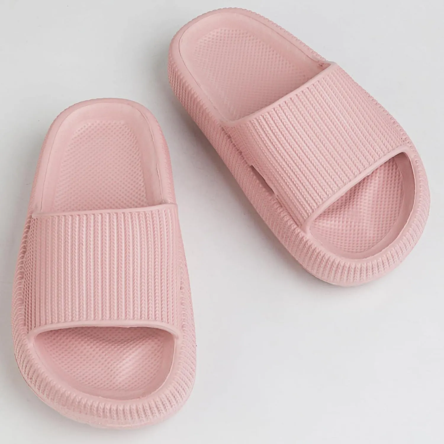 Cloud Slides for Kids, Non-Slip Slipper, Quick Drying Sandals for Boys and Girls, Home Shower Bathroom Beach Shoes for Toddler