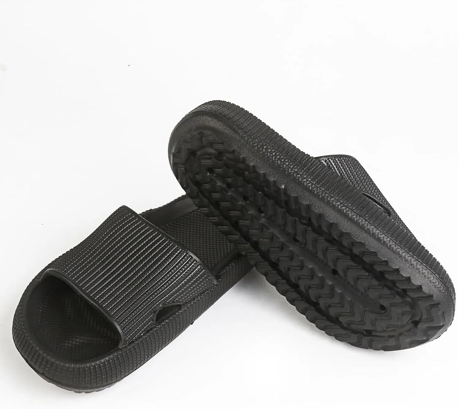 Cloud Slides for Kids, Non-Slip Slipper, Quick Drying Sandals for Boys and Girls, Home Shower Bathroom Beach Shoes for Toddler