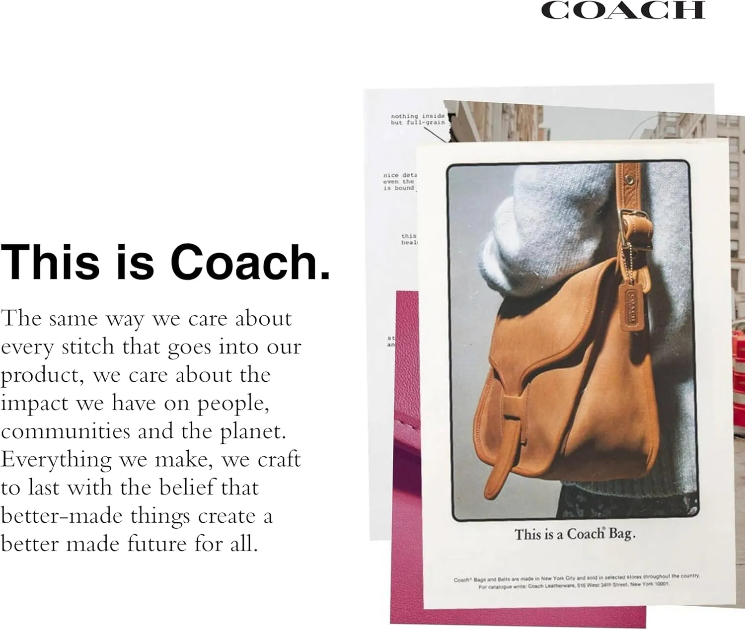 Coach womens Sculpted C Leather Driver