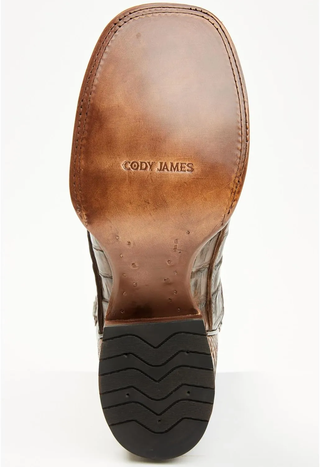 Cody James Men's Exotic Caiman Tail Skin Western Boot Broad Square Toe - Becjsp21l11