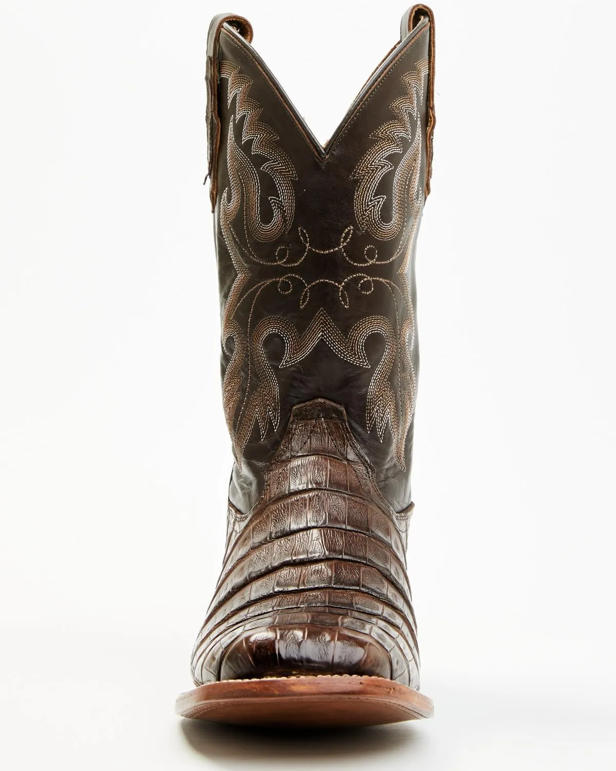 Cody James Men's Exotic Caiman Tail Skin Western Boot Broad Square Toe - Becjsp21l11