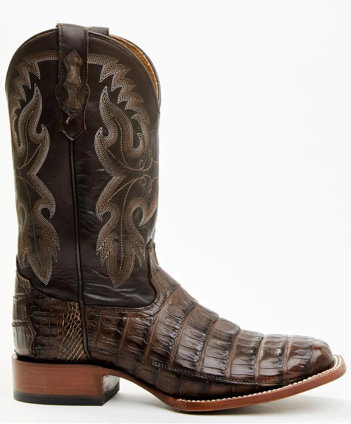 Cody James Men's Exotic Caiman Tail Skin Western Boot Broad Square Toe - Becjsp21l11