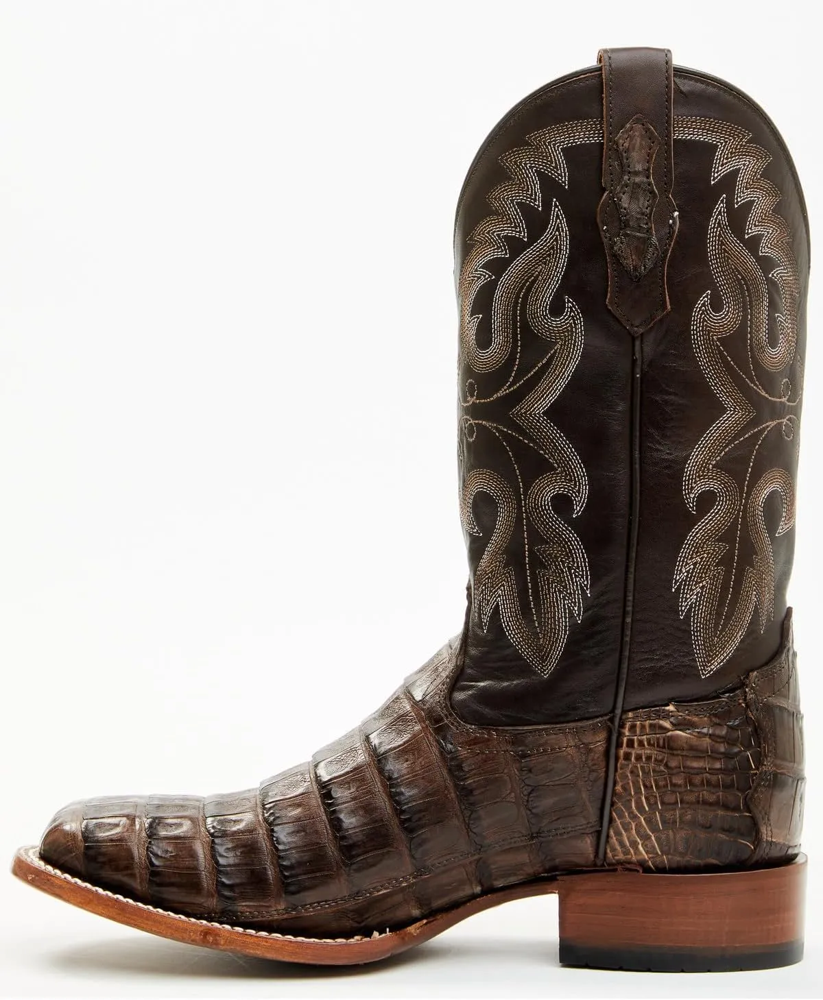 Cody James Men's Exotic Caiman Tail Skin Western Boot Broad Square Toe - Becjsp21l11