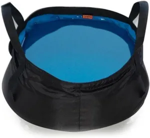 Collapsible wash Basin Wash Basin Camping Basin Outdoor Camping Bucket(Blue)