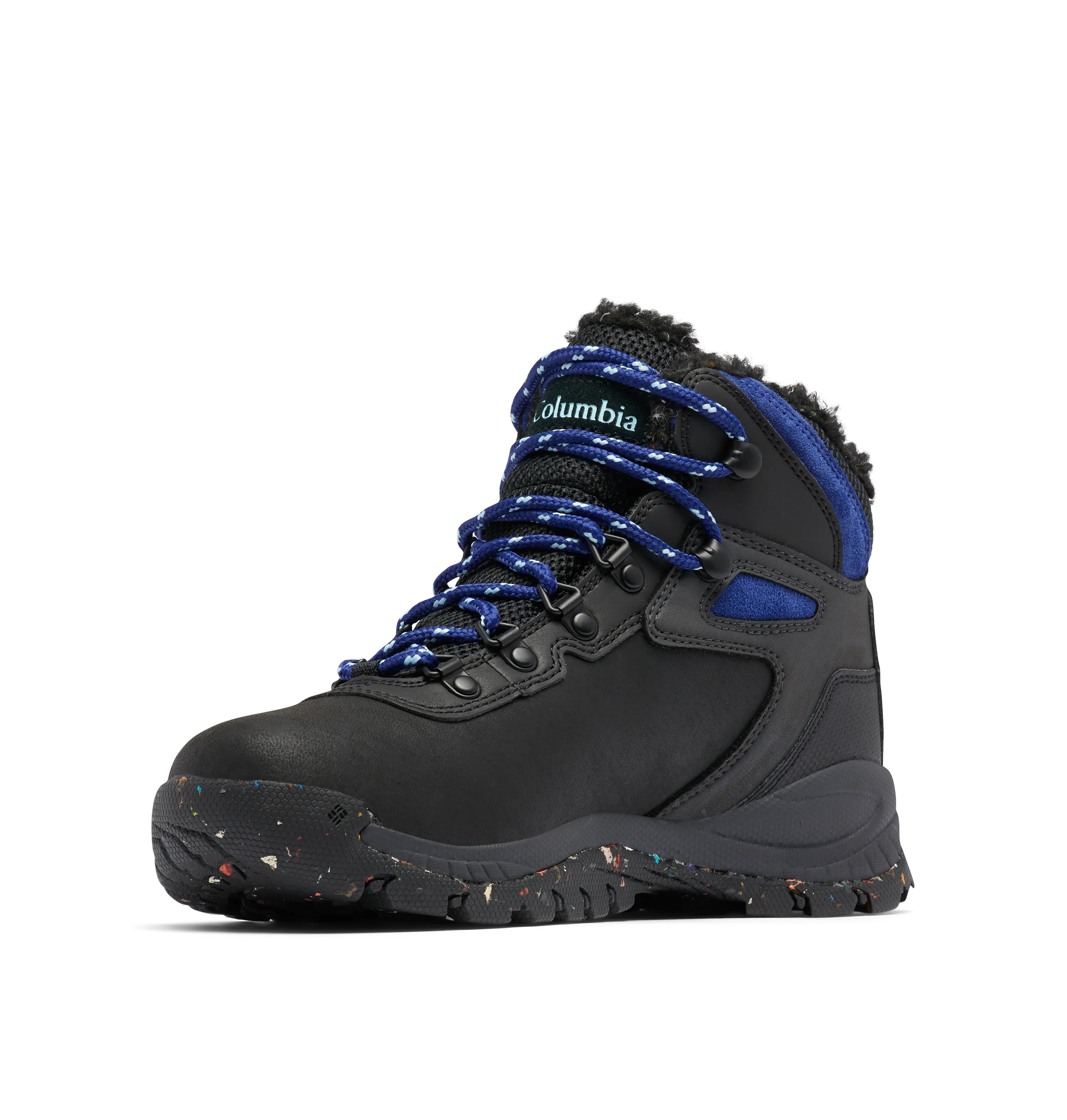 COLUMBIA - BL0933 010 NEWTON RIDGE WATERPROOF WARM LINED WALKING - BLACK