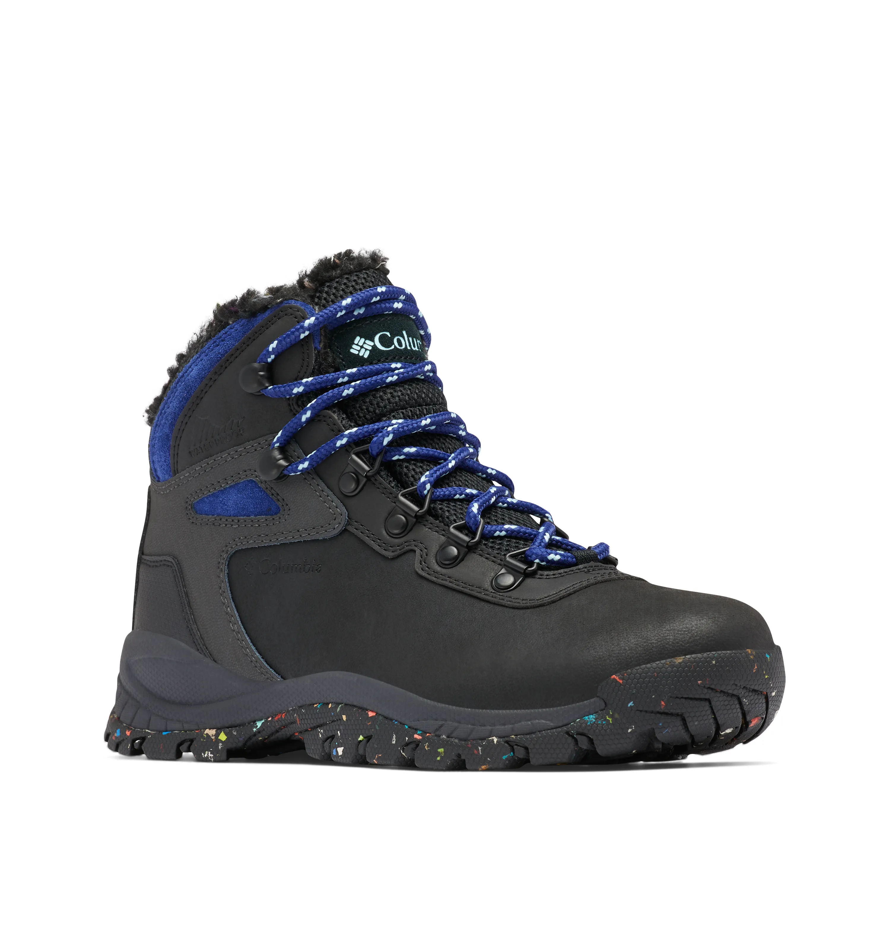 COLUMBIA - BL0933 010 NEWTON RIDGE WATERPROOF WARM LINED WALKING - BLACK