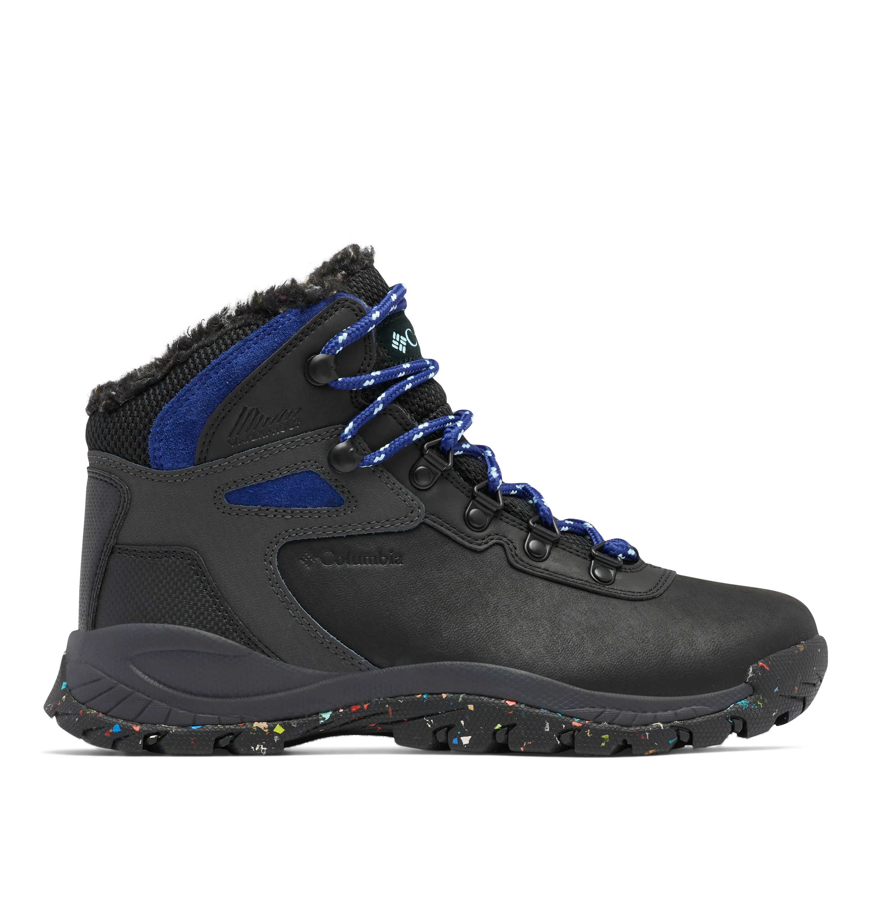 COLUMBIA - BL0933 010 NEWTON RIDGE WATERPROOF WARM LINED WALKING - BLACK