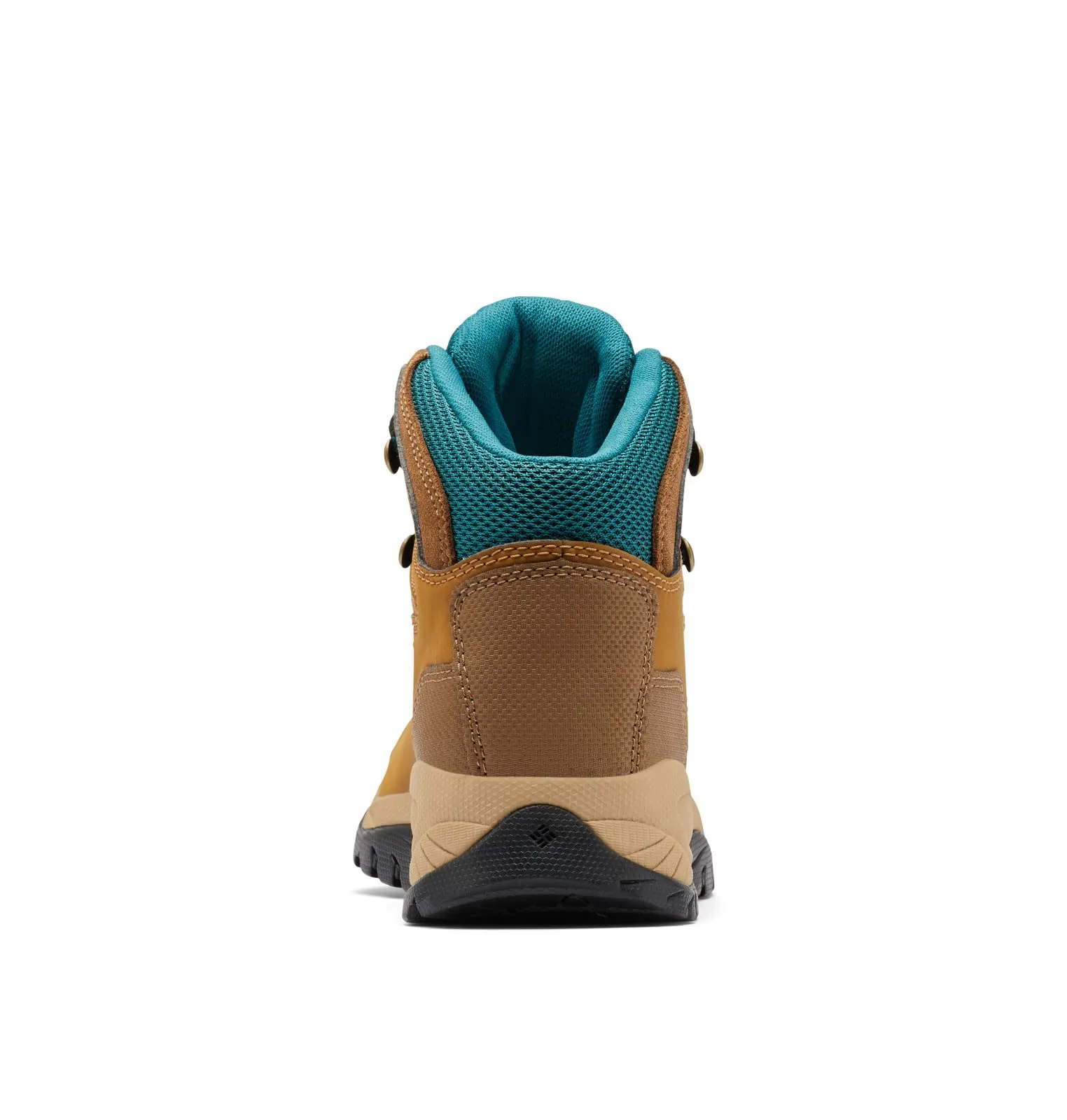 Columbia Womens Newton Ridge Lightweight Waterproof Hiking Boot, Elk/River Blue, 9.5 Wide