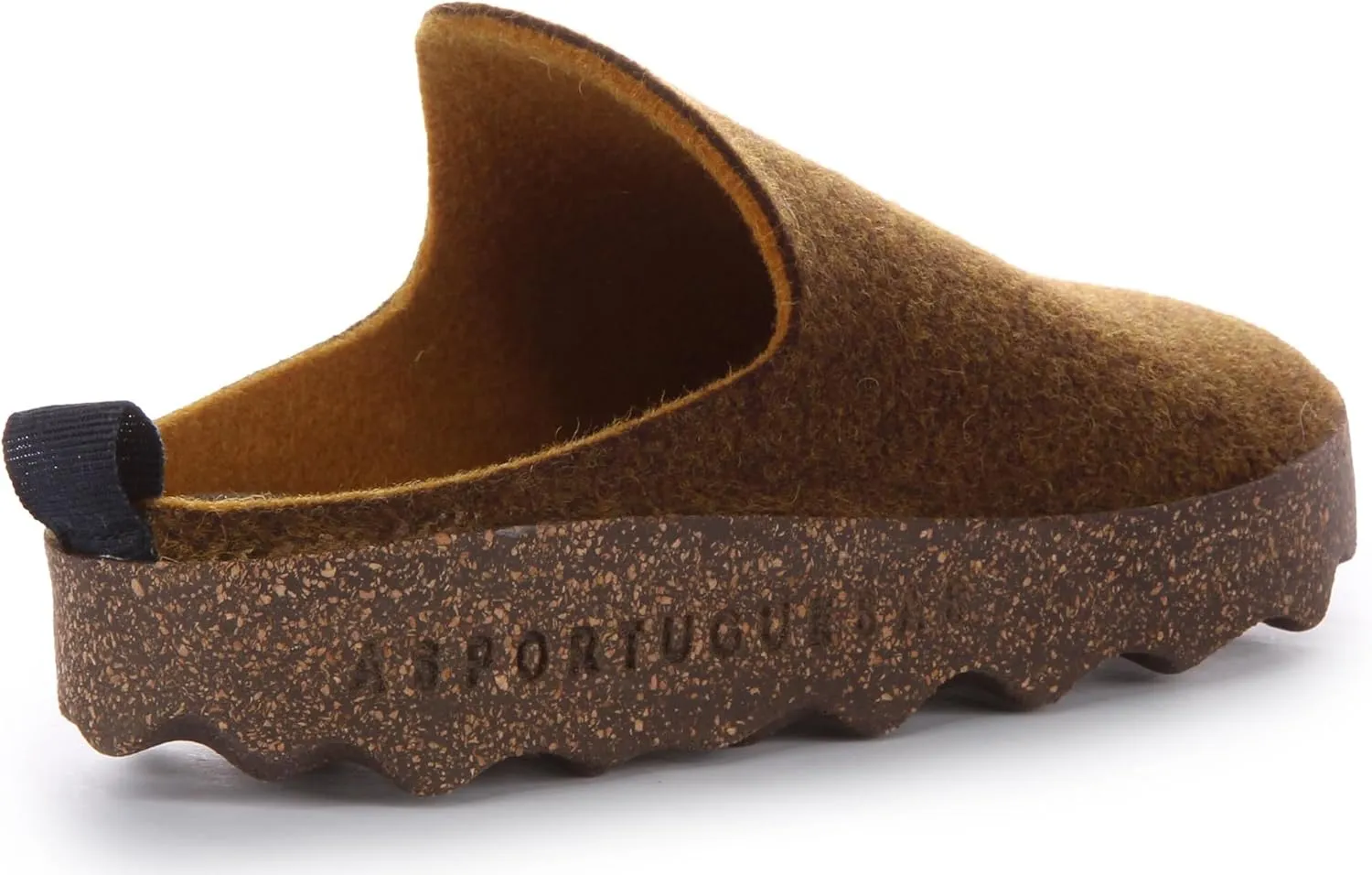 Come L Women's Chunky Rubber Cork Sole Slip On Slippers