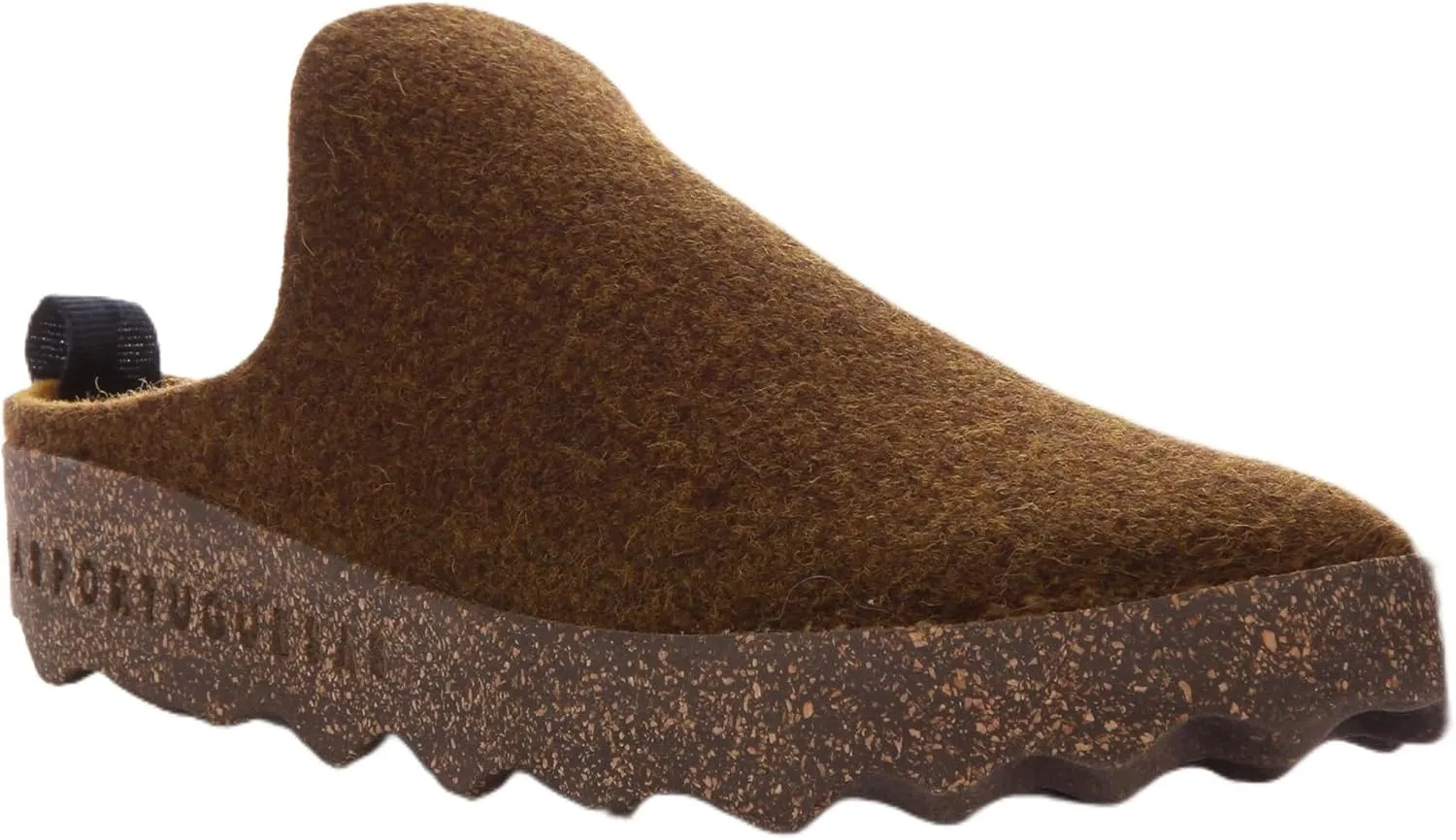 Come L Women's Chunky Rubber Cork Sole Slip On Slippers