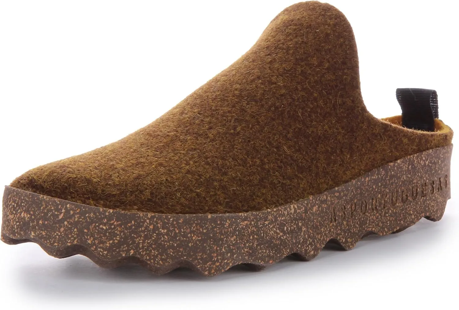 Come L Women's Chunky Rubber Cork Sole Slip On Slippers
