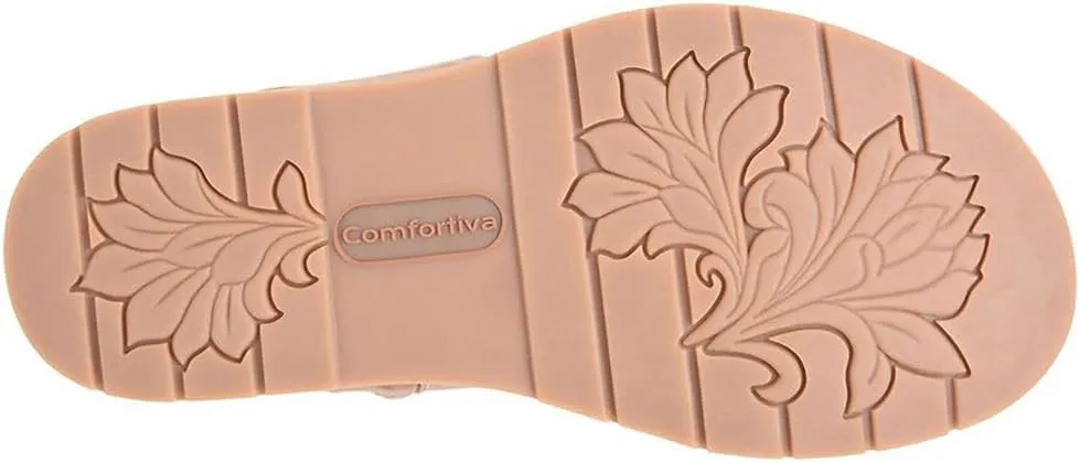 Comfortiva Women's Gale Flat Sandal