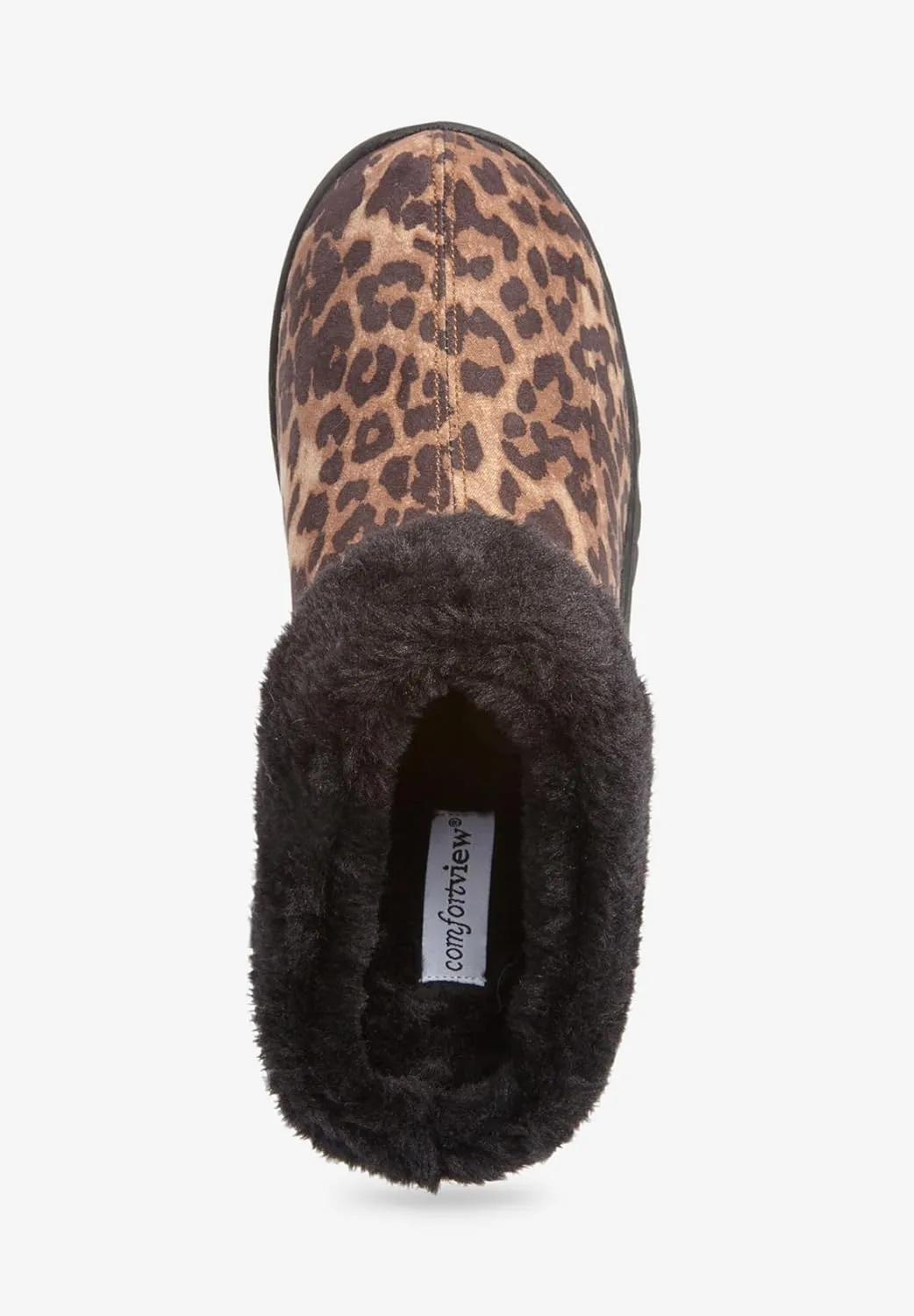 Comfortview Women's Wide Width The Andy Clog Slipper
