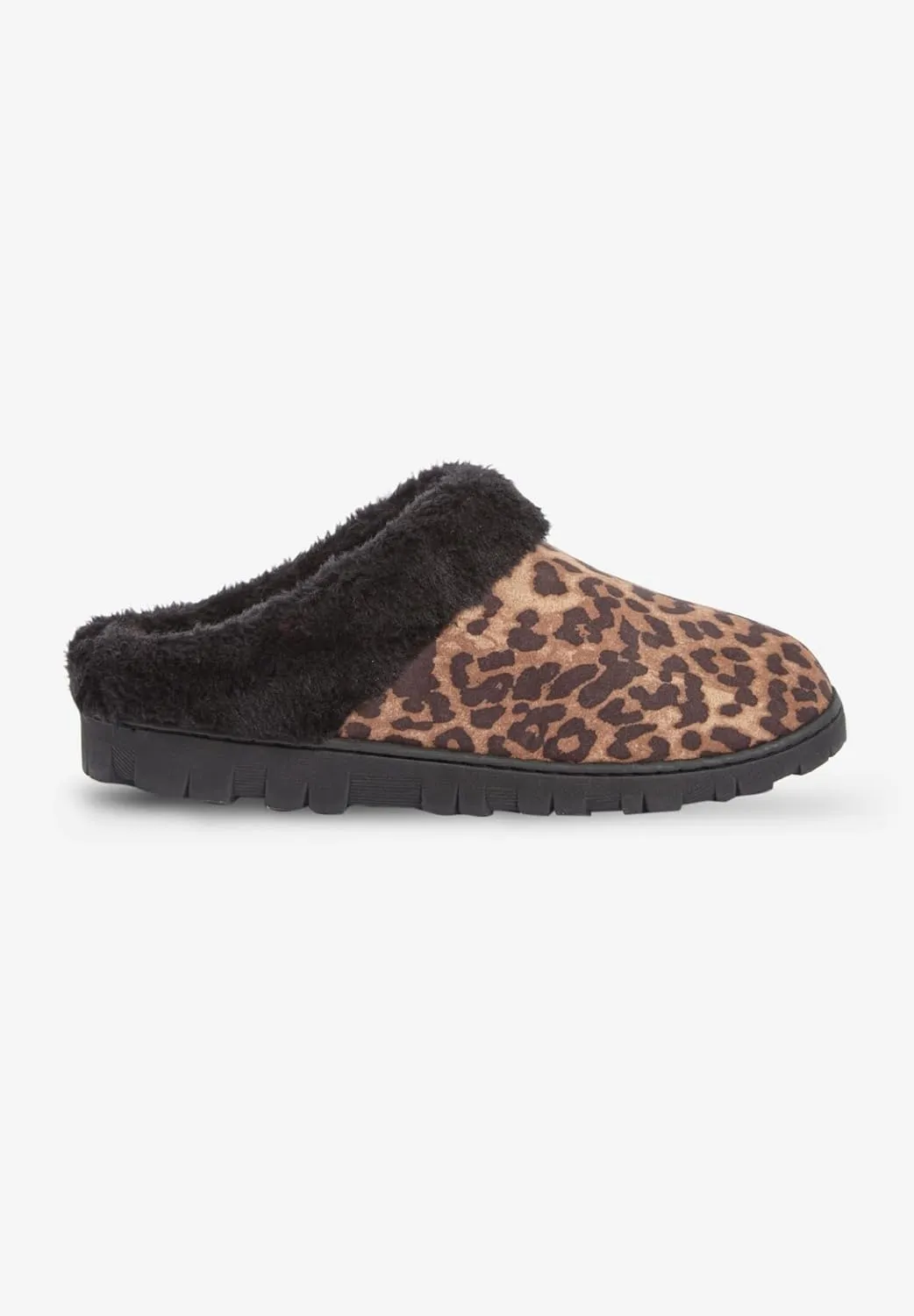 Comfortview Women's Wide Width The Andy Clog Slipper