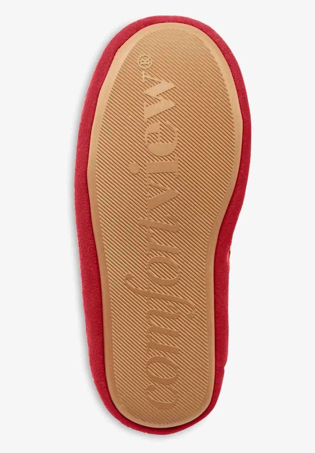 Comfortview Women's Wide Width The Snowflake Slipper Slippers