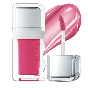 COSNORI Flow Wave Lip Tint - Vegan Glassy Lip Gloss, Lightweight & Long-lasting, Plant-derived Oil Moisturizer, K-Beauty (03 GLARE)