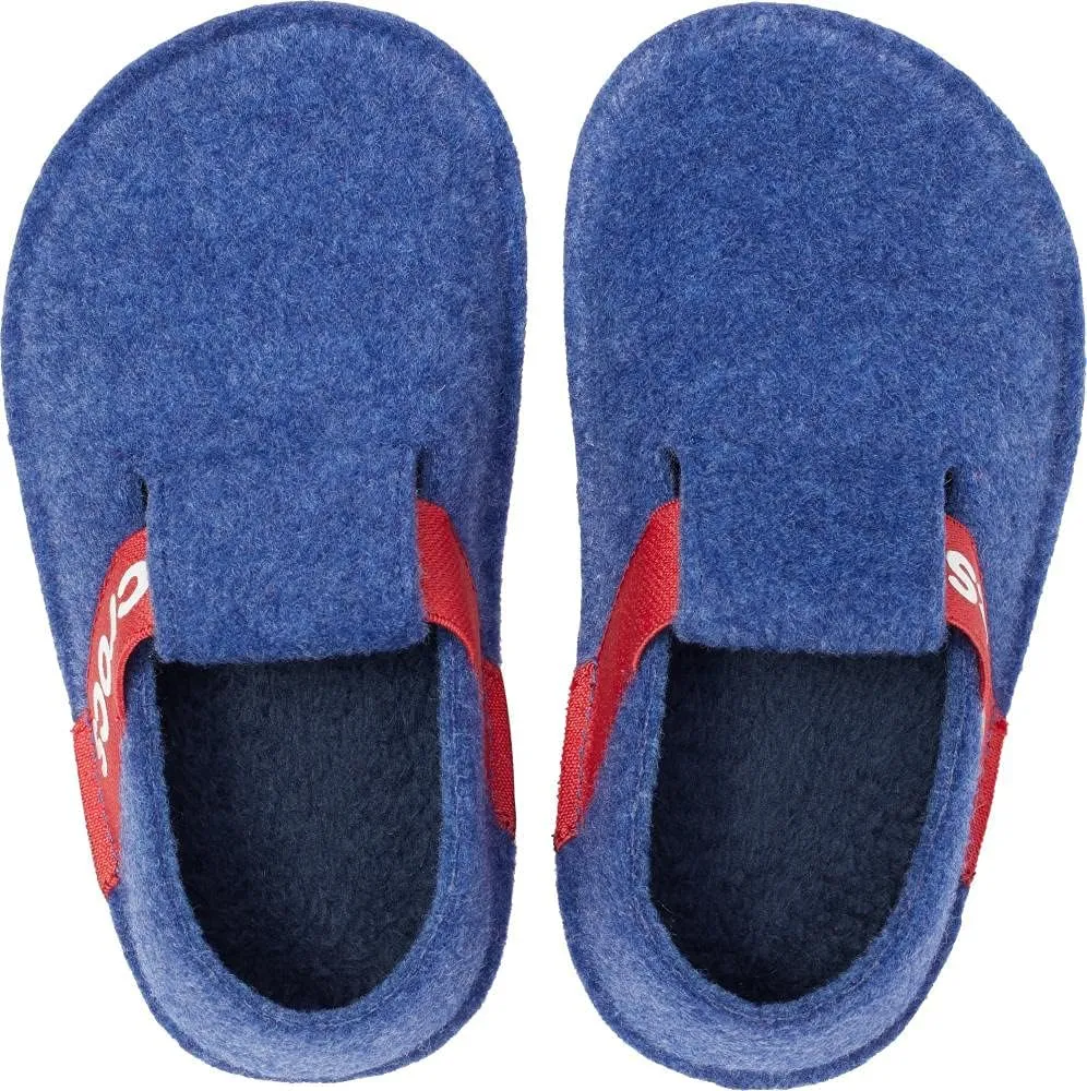 Crocs Kids' Classic Slipper | Comfortable Slip On Fuzzy Slippers for Kids