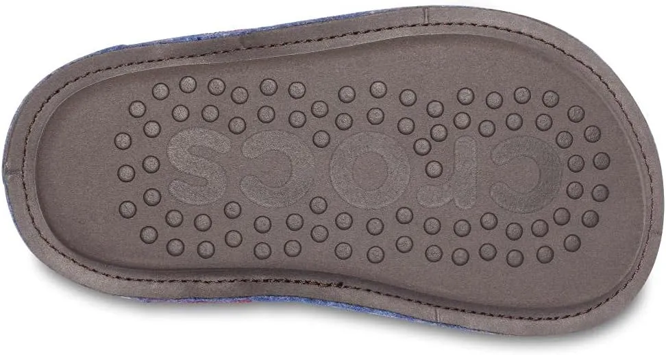 Crocs Kids' Classic Slipper | Comfortable Slip On Fuzzy Slippers for Kids