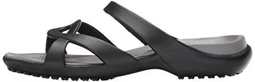 Crocs Meleen Twist Sandal Blacksmoke 9 Us9 M Us