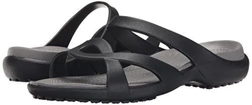 Crocs Meleen Twist Sandal Blacksmoke 9 Us9 M Us