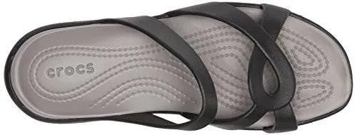 Crocs Meleen Twist Sandal Blacksmoke 9 Us9 M Us