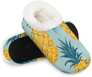 Cute Rabbits Flowers Soft Home Slippers for Women Lightweight Men's House Shoes Women's Slippers