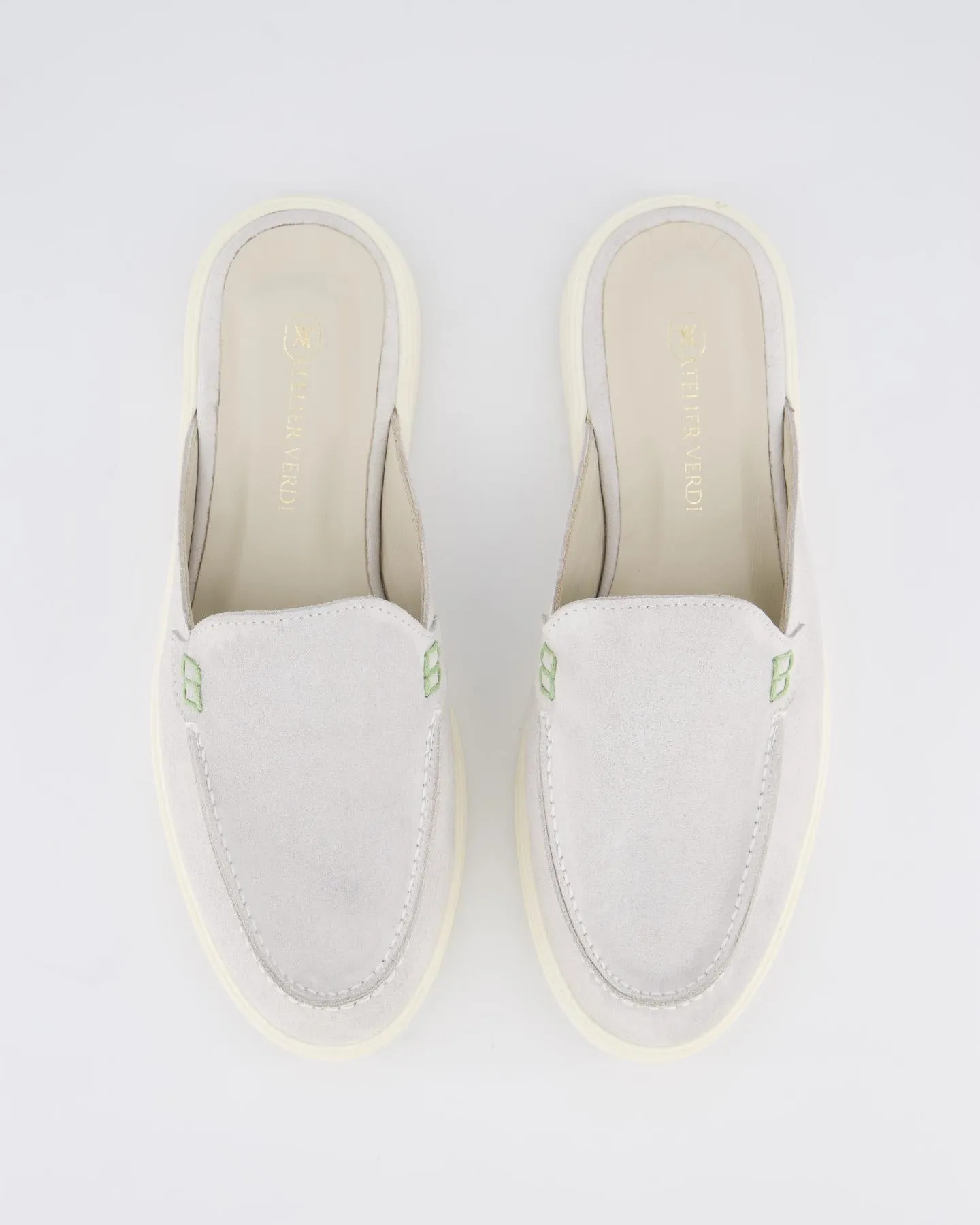 Dames Laura Slip On Sandal Ivory