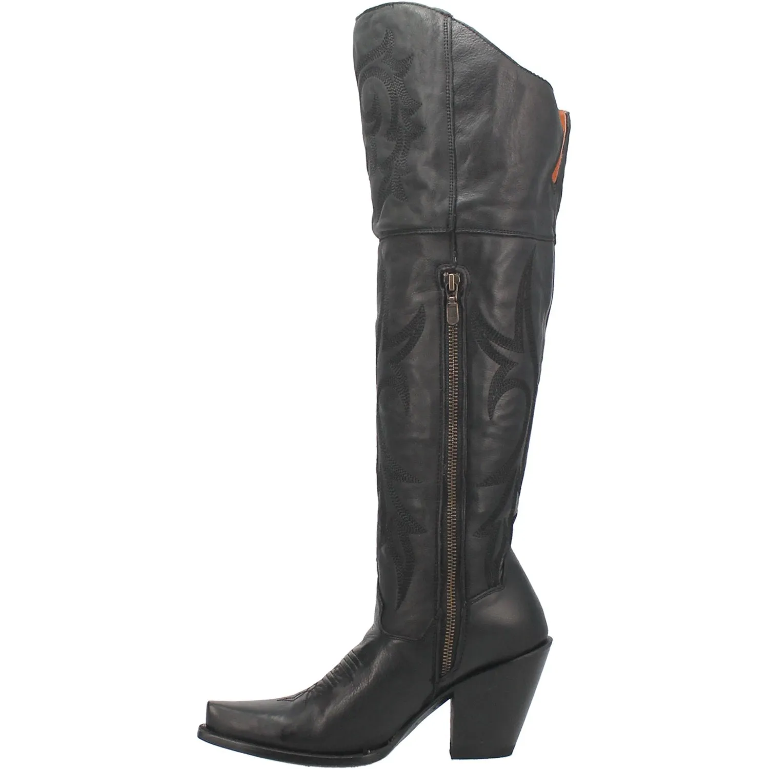 Dan Post Women's Jilted Snip Toe Fashion Boot - Black