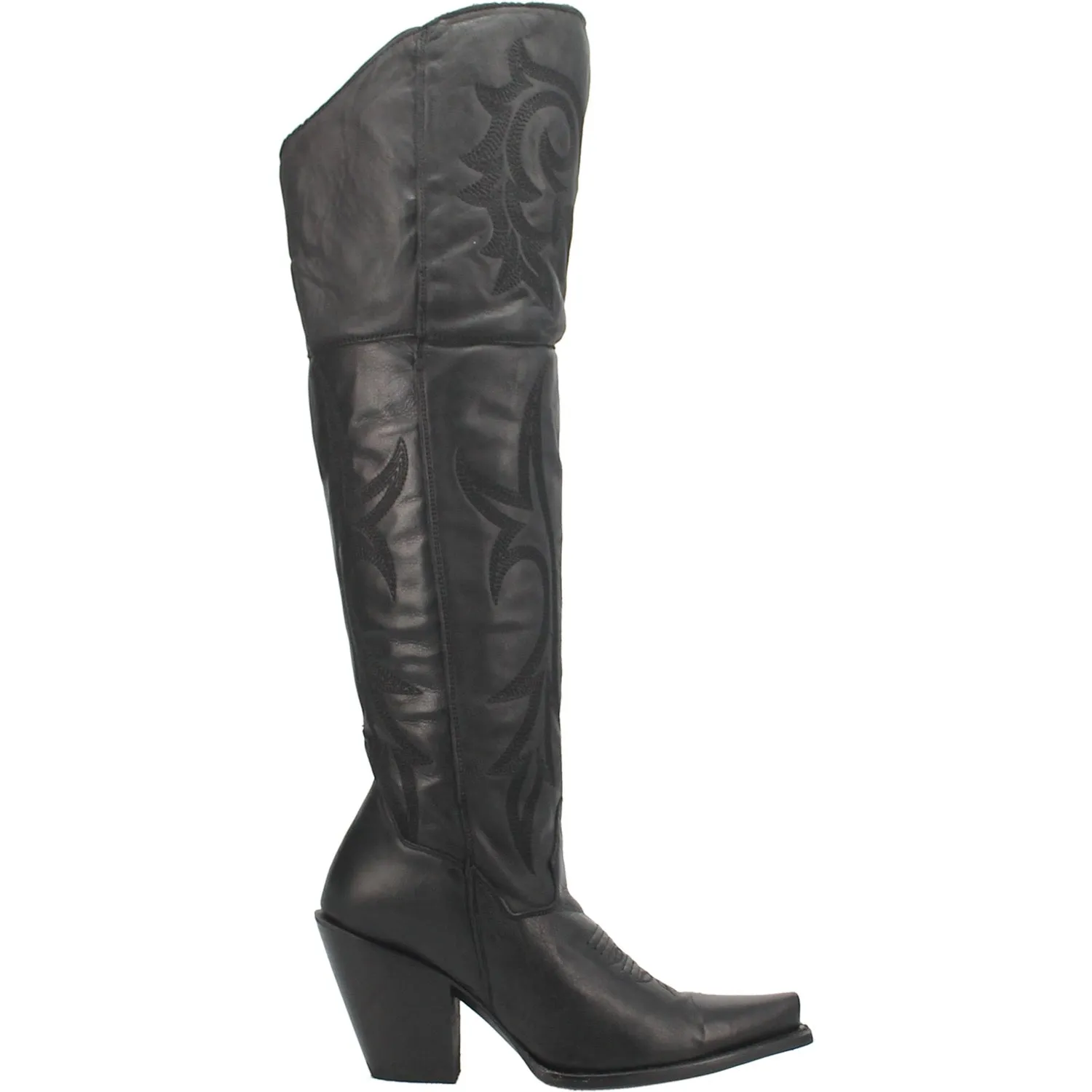 Dan Post Women's Jilted Snip Toe Fashion Boot - Black