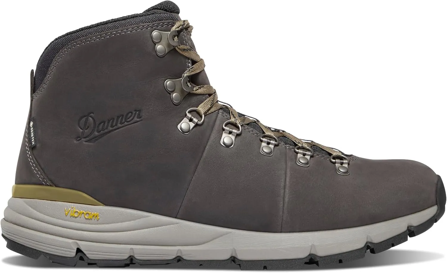 Danner Mountain 600 Leaf Gore-Tex Waterproof Hiking Boots for Men Made with Full-Grain Leather, with Breathable Gore-Tex Barrier and Traction Outsole