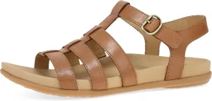 Dansko Janice Fisherman Sandal for Women - Leather Linings and Uppers for All-Day Comfort - Dual-Density EVA Footbed and Lightweight Rubber Outsole for Long-Lasting Wear