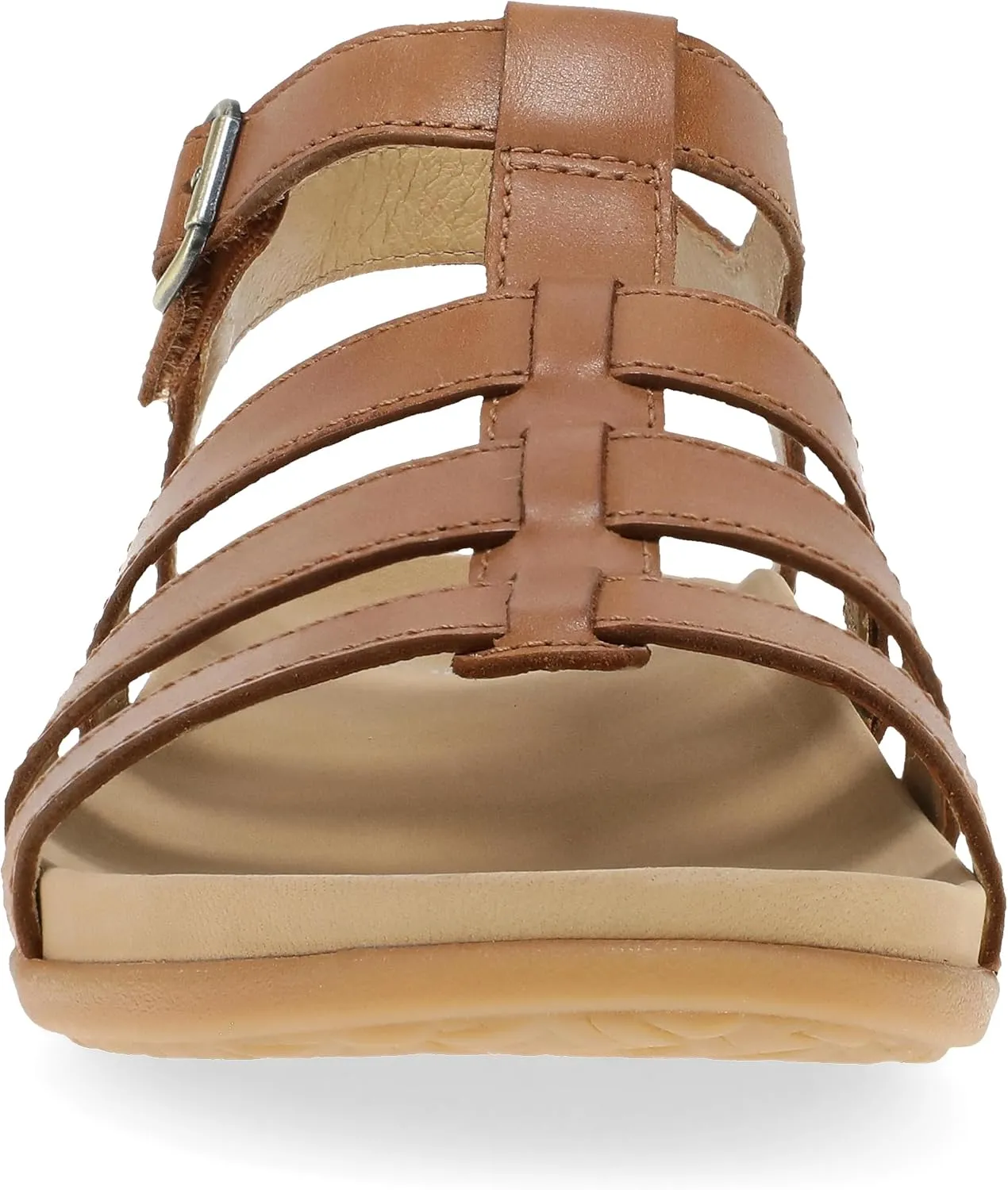 Dansko Janice Fisherman Sandal for Women - Leather Linings and Uppers for All-Day Comfort - Dual-Density EVA Footbed and Lightweight Rubber Outsole for Long-Lasting Wear