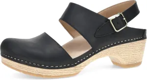 Dansko Lucia Closed-Toe Sandals for Women - Linings from Recycled Materials and Leather for Breathability- Lightweight Rubber Outsole for Long-Lasting Wear
