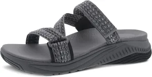 Dansko Rosette Slip-On Sport Sandal for Women - Lightweight EVA Midsole and Rubber Outsole - Natural Arch Technology for Added Support - Hook and Loop Closure
