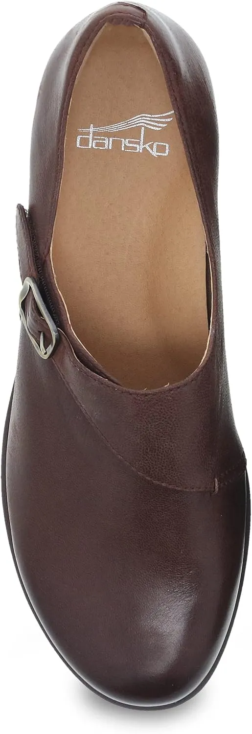 Dansko Womens Marisa Oxford Flat - Comfort Shoes, Arch Support, adjustabale