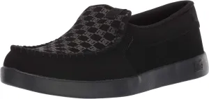 DC Men's Villain 2 Casual Slip On Skate Shoe Slipper, Black, 14