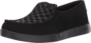 DC Men's Villain 2 Casual Slip On Skate Shoe Slipper, Black, 18