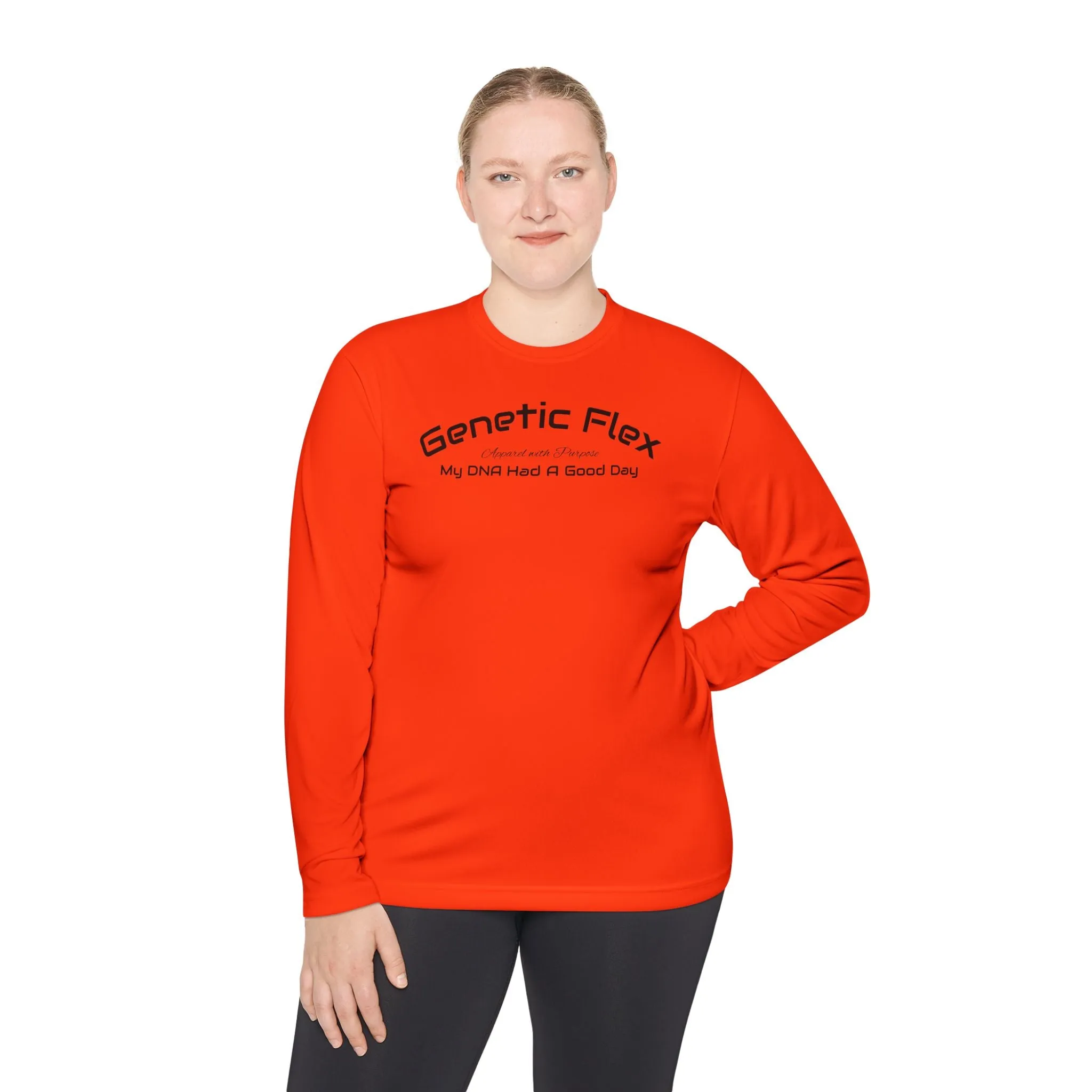 Design Flex Genetic DNA Tee Sleeve Female-Long - Had Convenient - Fitted Flash promotion My a Good Day