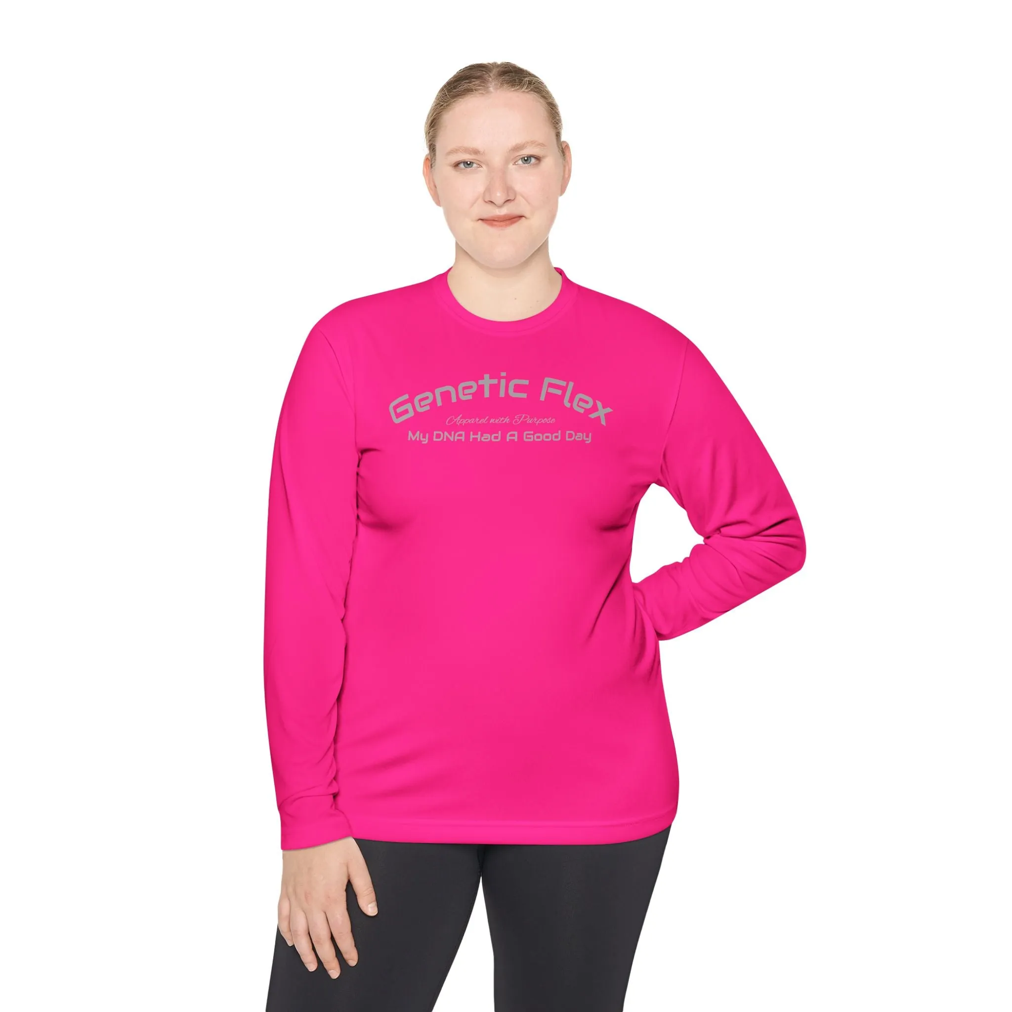 Design Flex Genetic DNA Tee Sleeve Female-Long - Had Convenient - Fitted Flash promotion My a Good Day
