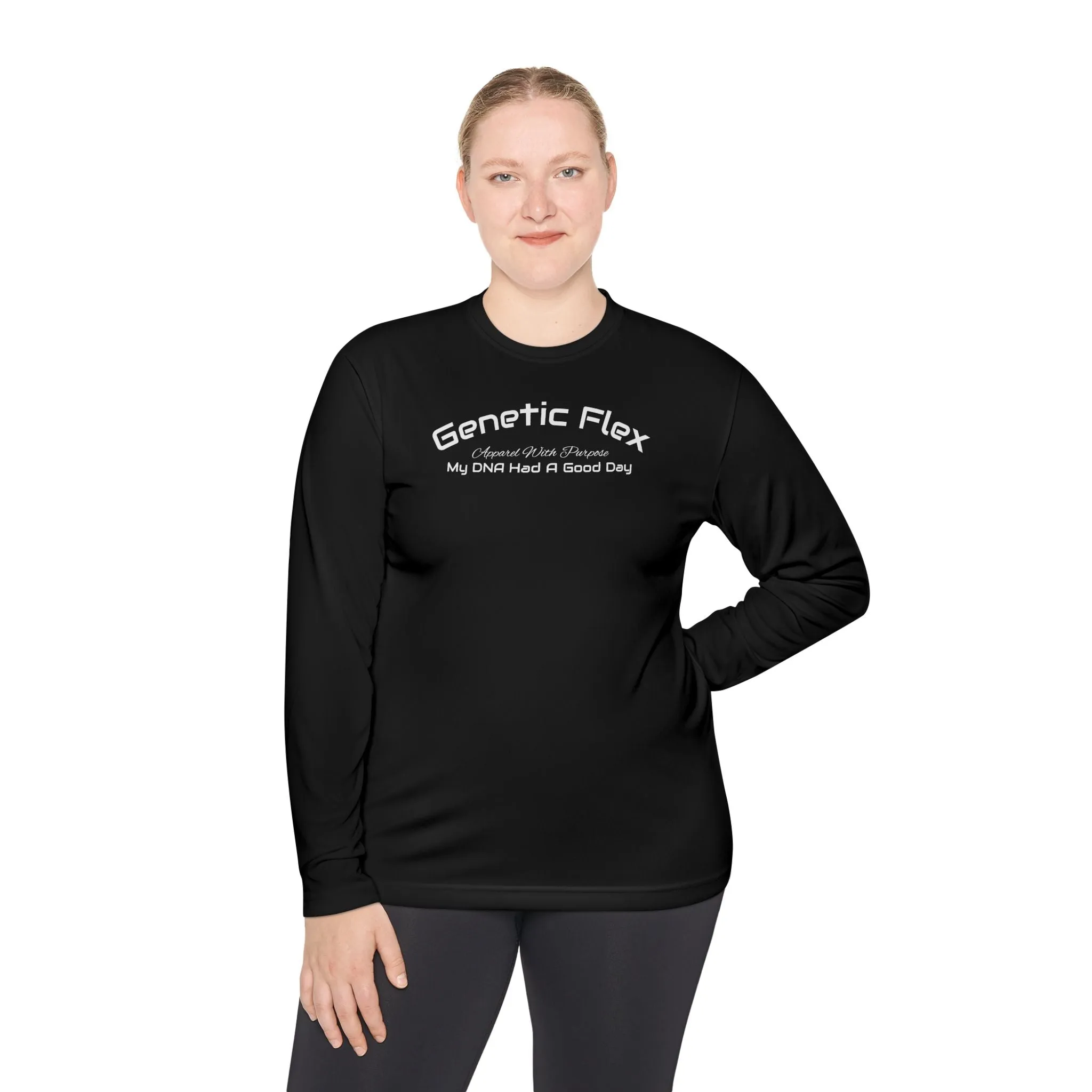 Design Flex Genetic DNA Tee Sleeve Female-Long - Had Convenient - Fitted Flash promotion My a Good Day