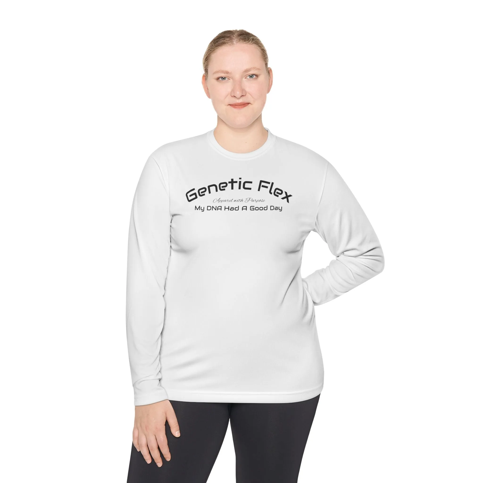 Design Flex Genetic DNA Tee Sleeve Female-Long - Had Convenient - Fitted Flash promotion My a Good Day