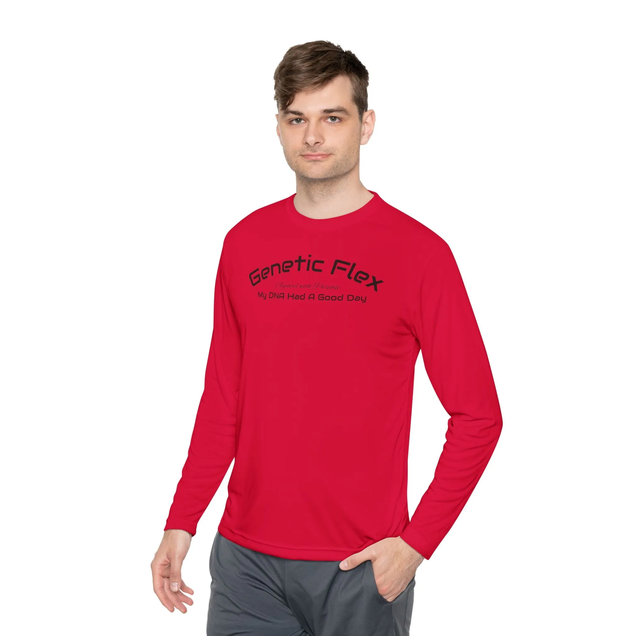 Design Flex Genetic DNA Tee Sleeve Female-Long - Had Convenient - Fitted Flash promotion My a Good Day