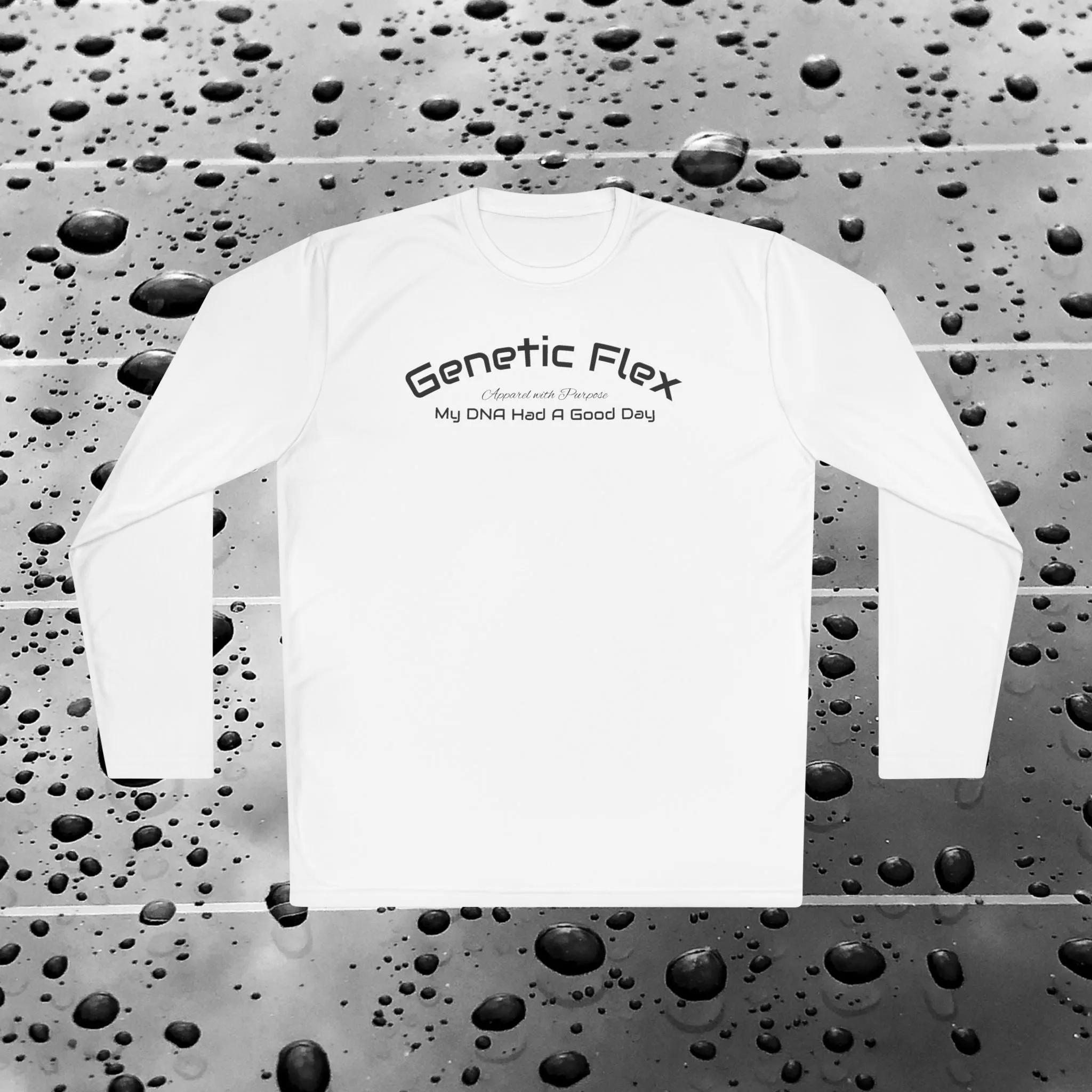 Design Flex Genetic DNA Tee Sleeve Female-Long - Had Convenient - Fitted Flash promotion My a Good Day