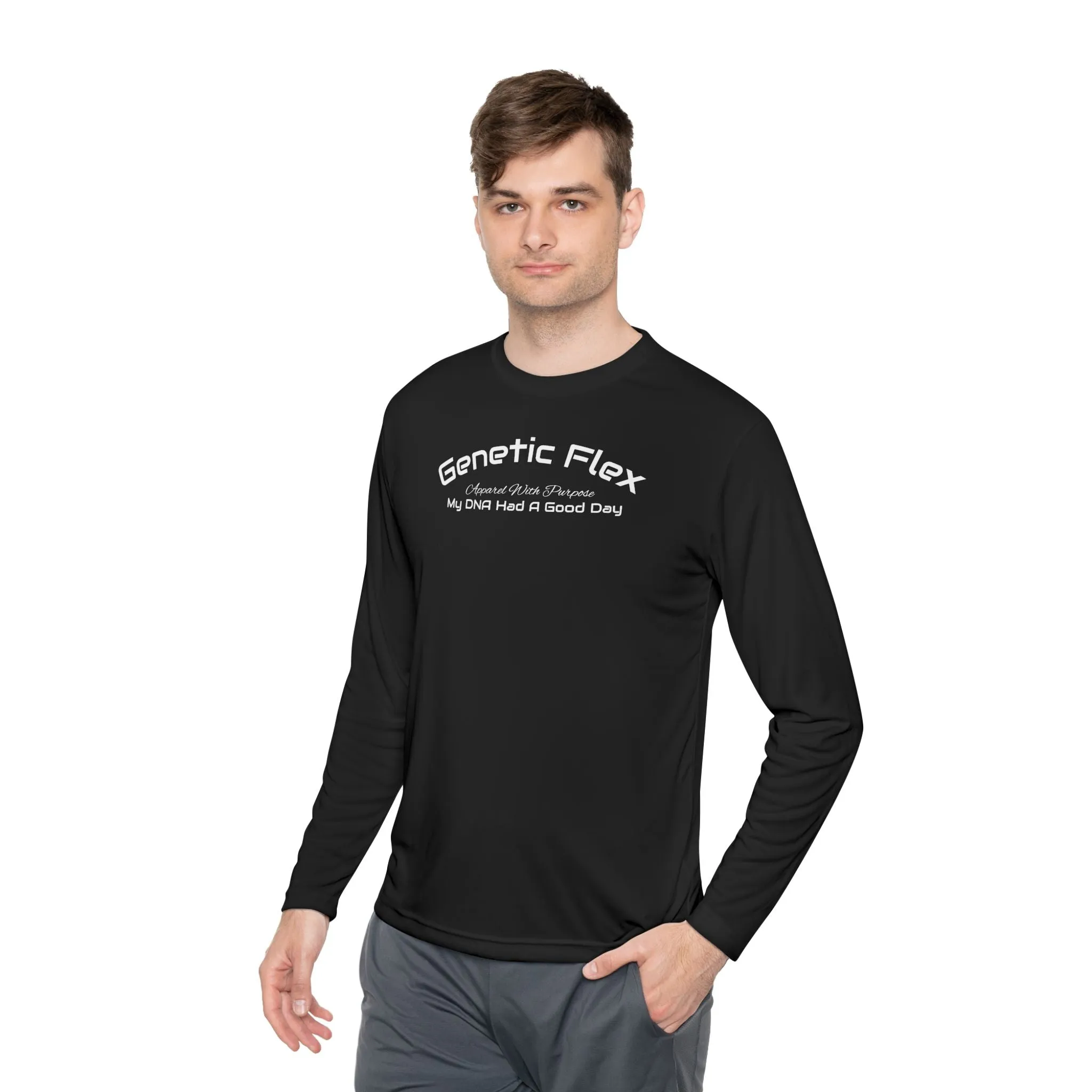 Design Flex Genetic DNA Tee Sleeve Female-Long - Had Convenient - Fitted Flash promotion My a Good Day