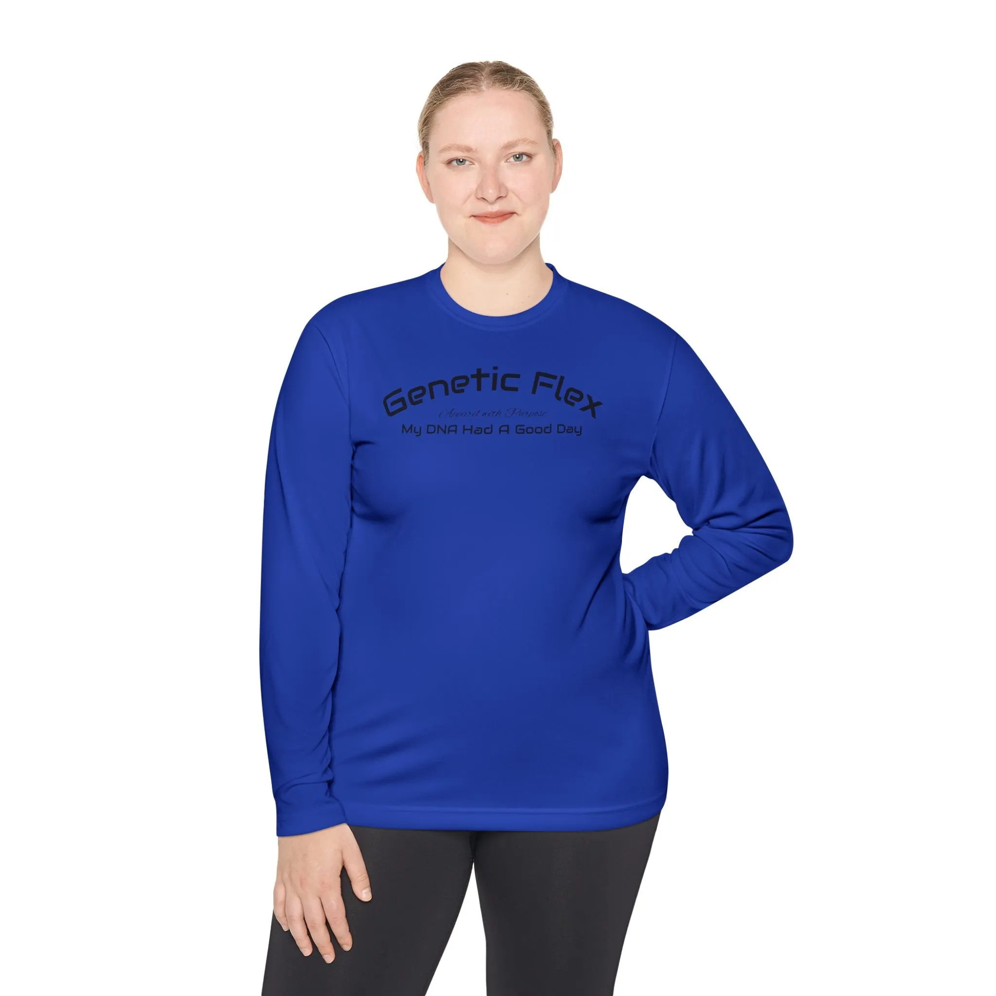Design Flex Genetic DNA Tee Sleeve Female-Long - Had Convenient - Fitted Flash promotion My a Good Day