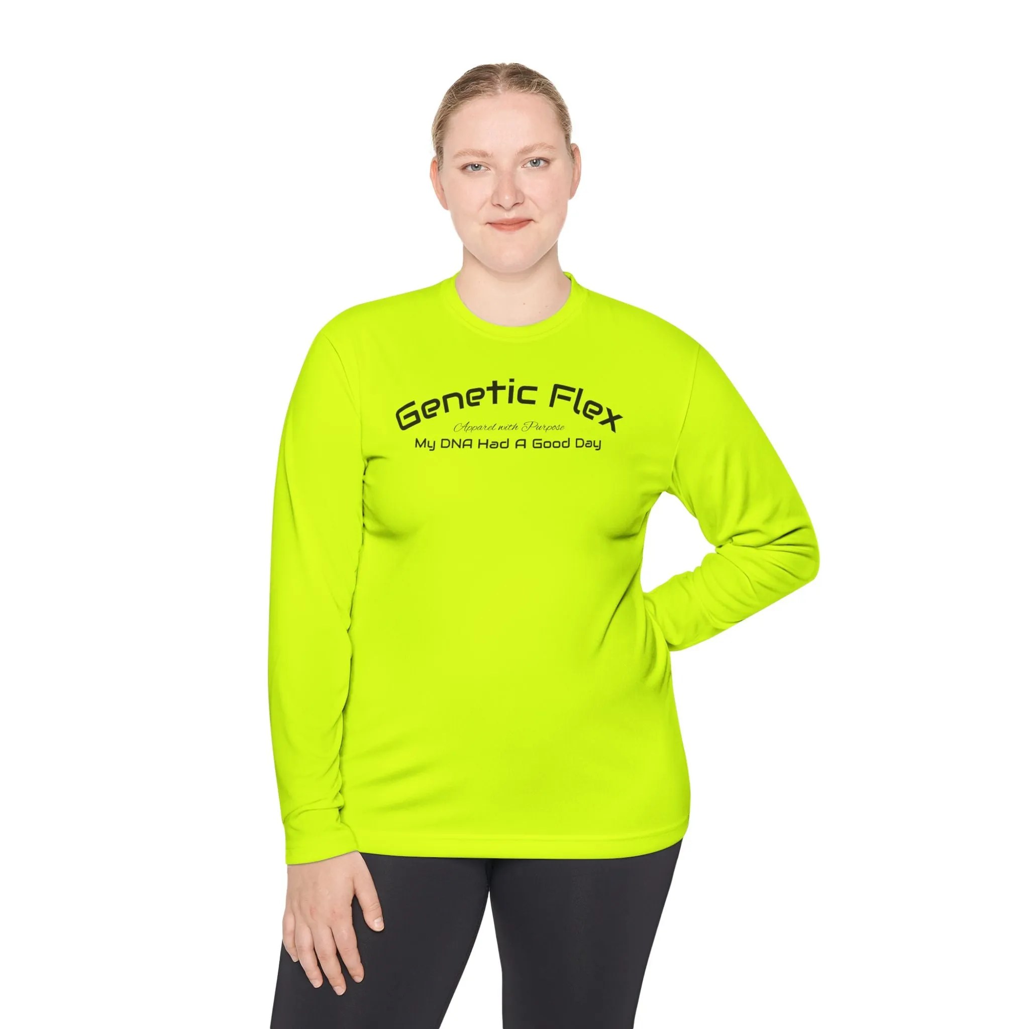 Design Flex Genetic DNA Tee Sleeve Female-Long - Had Convenient - Fitted Flash promotion My a Good Day