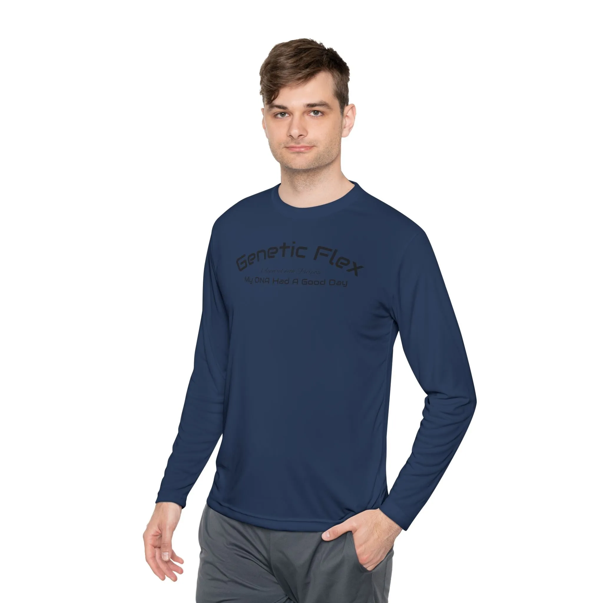 Design Flex Genetic DNA Tee Sleeve Female-Long - Had Convenient - Fitted Flash promotion My a Good Day